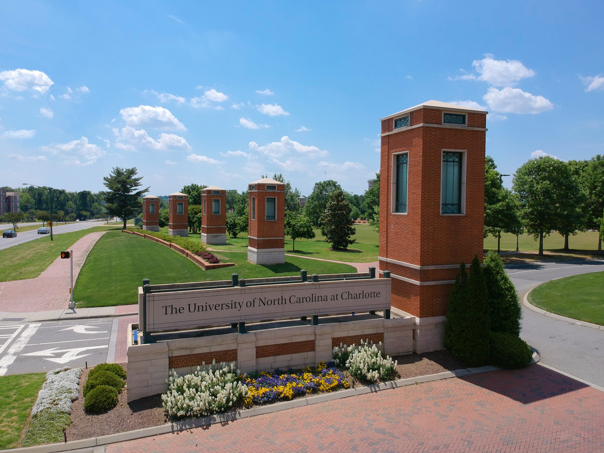 Photo of UNC Charlotte Entrance