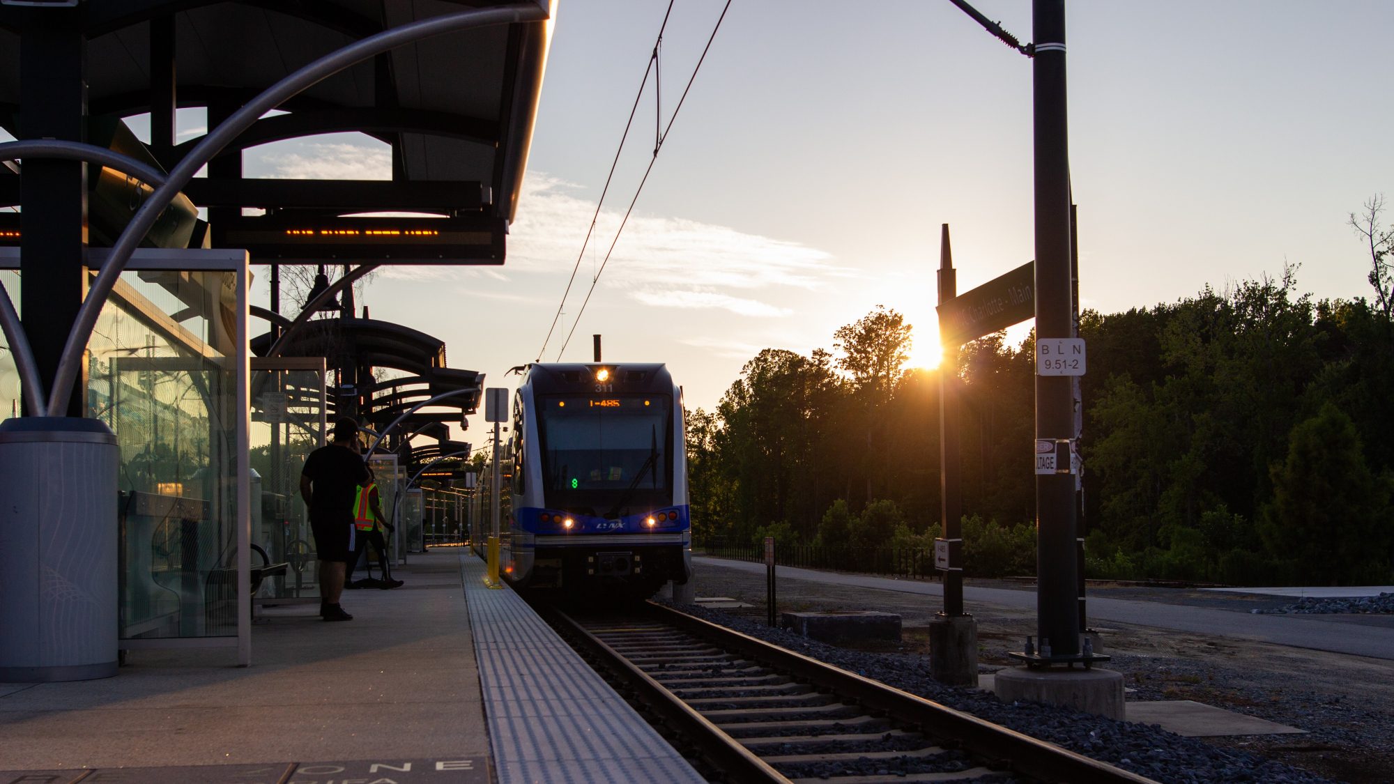 Photo of light rail