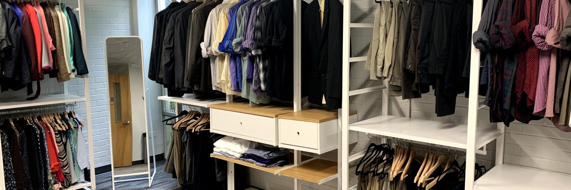 Career Center clothes closet