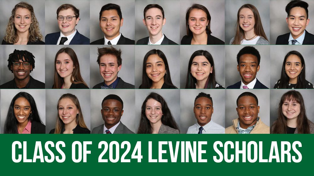 Levine Scholars class of 2024