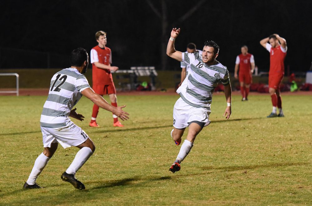 Bronico playing for the Charlotte 49ers