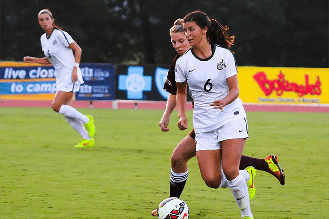 Rebecca Bronico playing at Charlotte