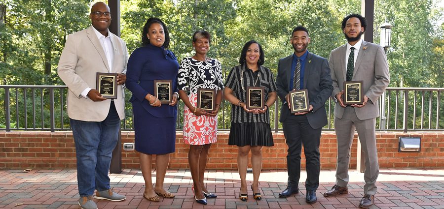 Excellence in Leadership Award recipients 