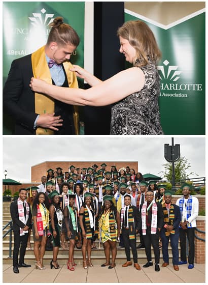 Legacy draping and Donning of the Kente ceremonies