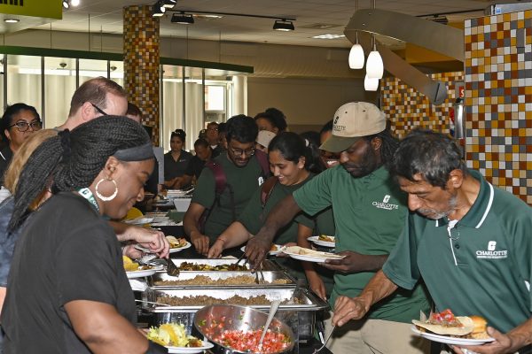 Charlotte staff at the Chancellor's Staff appreciation event