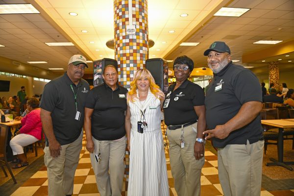 Charlotte staff at the Chancellor's Staff Appreciation event