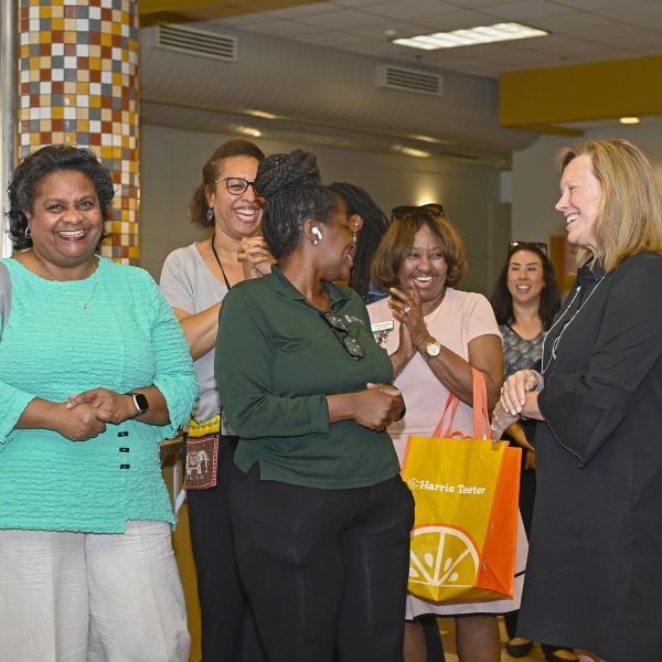 Chancellor Gaber at the Chancellor's Staff Appreciation event