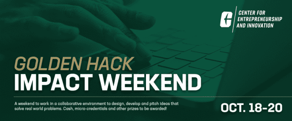 Golden Hack Impact Weekend graphic
