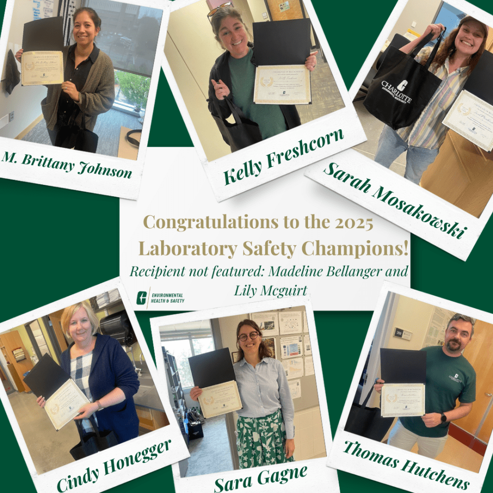 EHS Lab Safety Champions